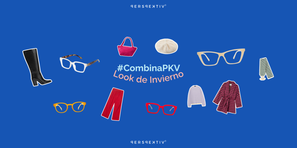 Look de invierno con gafas de lectura Perspektiv